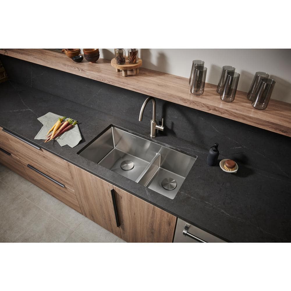 Ruvati 32-inch Satin Finish Stainless Steel Single Bowl Kitchen Sink