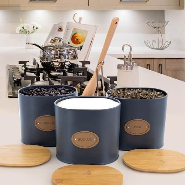 Kitchen Stuff Plus - OXO Steel Pop Canisters are the perfect solution for  countertop storage while making your kitchen look like that famous chef's  on TV 😜 Part of BOGO 50%, shop