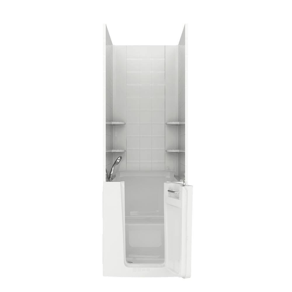 NOVA Heated Rampart 3.2 ft. Walk-in Non-Whirlpool Bathtub with 6 in. Tile E