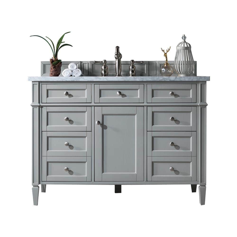 Brittany 48 in. W x 23.5 in.D x 34 in. H Single Bath Vanity in Urban Gray w
