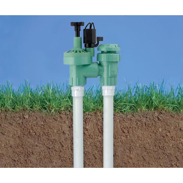 Lawn Genie 1 in. Anti-Siphon Valve with Flow Control L7010 - The Home Depot