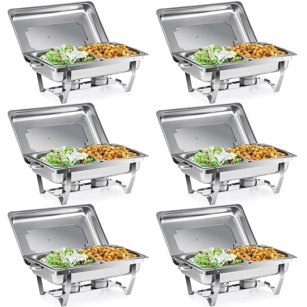  Catering Food Warmers, 9L Electric Chafing Dishes Serving Food  Warmer with Lids for Parties, Commercial Buffet Servers and Warmers for  Keep Food Fresh, 600W : Home & Kitchen