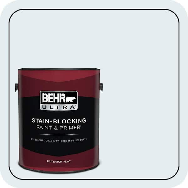 BEHR ULTRA 1 gal. #PPL-14 Mountain Air Flat Exterior Paint & Primer