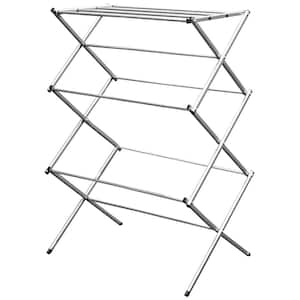 30 in. x 42 in. Grey Clothes Rack