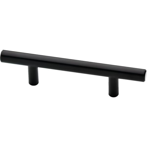 Liberty 3 in. (76 mm) Center-to-Center Matte Black Bar Pull (10-Pack)