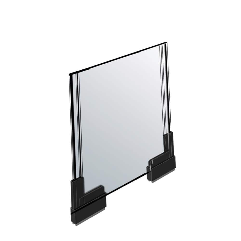 Azar Displays Snap Frame Steel VerticalHorizontal Sign Holder Metal Stand  17 x 11 Silver - Office Depot
