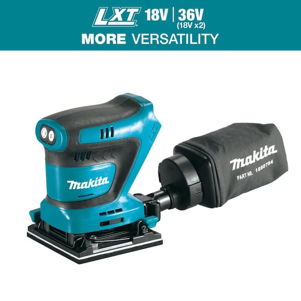 18V LXT Lithium-Ion Cordless 1/4 in. Sheet Finishing Sander (Tool Only)