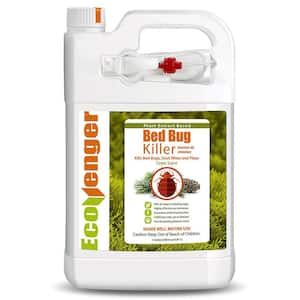 Bed Bug Killer by EcoRaider 1GL W/trigger −100% Efficacy Kills All Stages/Eggs, Plant-Based, Child/Pet-Safe