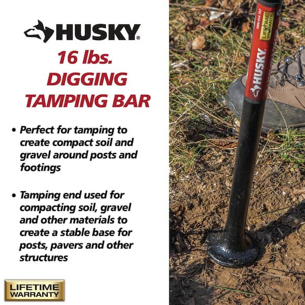 69 in. Post Hole Digger and Tamping Bar
