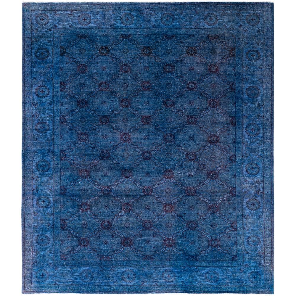 Fine Vibrance Navy 6 X 9 Hand Knotted Wool Indoor Area Rug price history on PriceWatchPro
