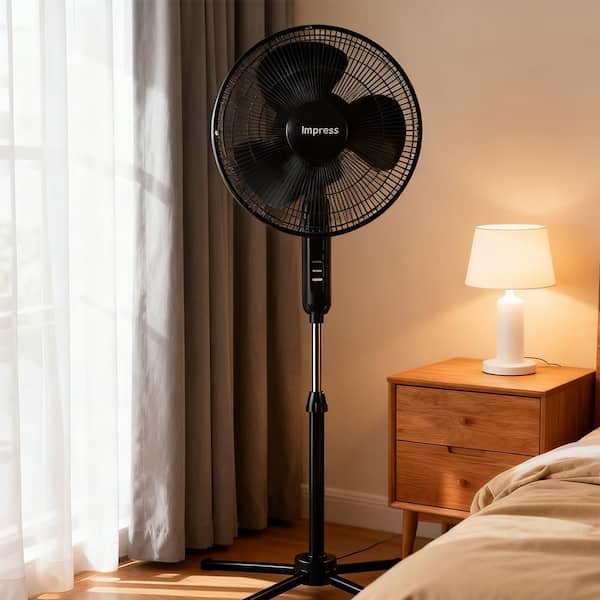 Tahanbath 16 in Impress Easy-Assemble 3-Speed Stand Oscillating