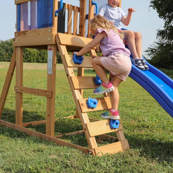 Backyard discovery cedar point wooden swing set online