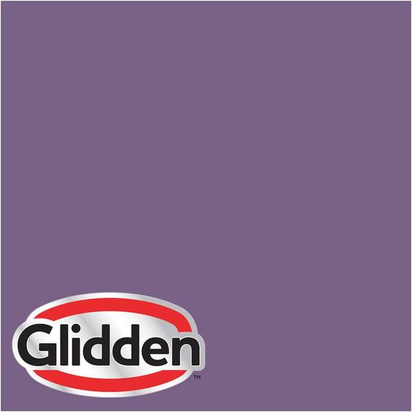 Glidden Premium 1 gal. #HDGV60 Amethyst Jewel Flat Interior Paint with Primer