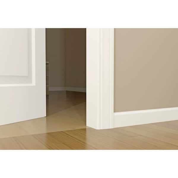Alexandria Moulding 9/16 in. x 3-1/4 in. x 96 in. Primed MDF Casing Moulding Pack (6 pack)