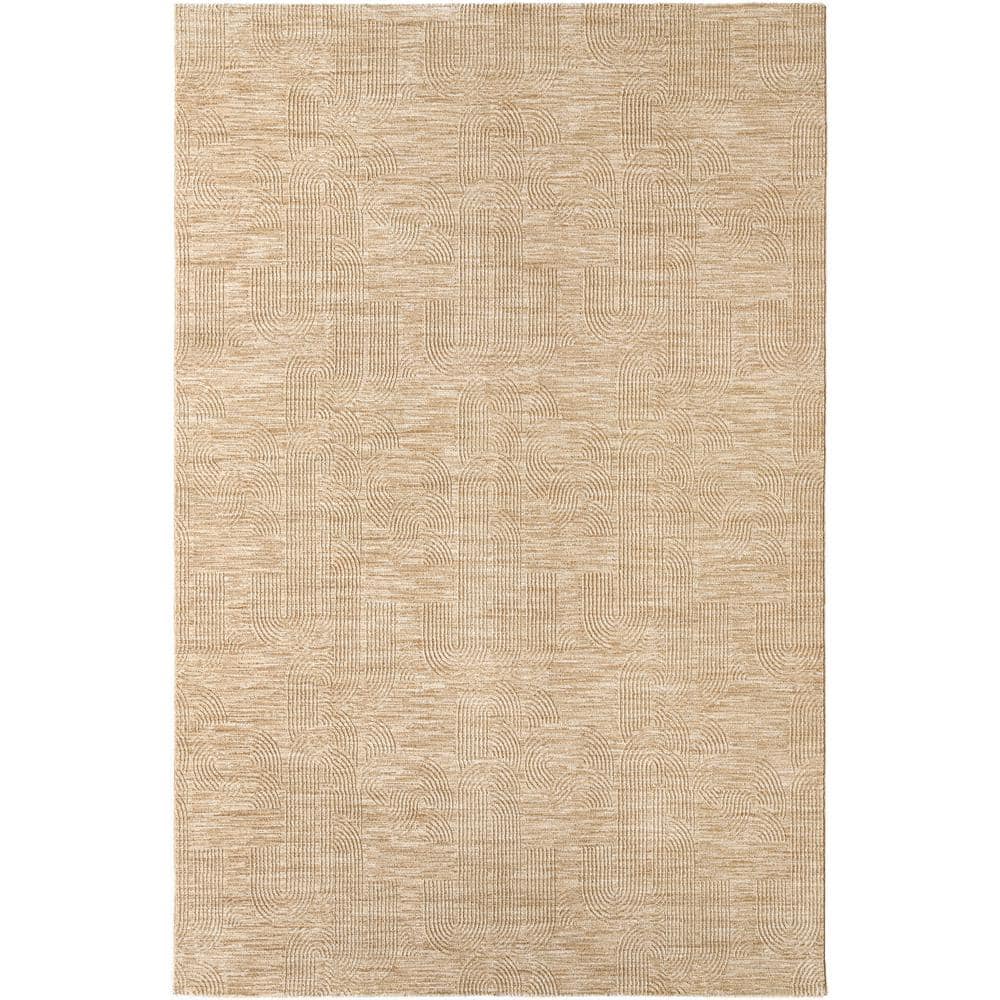 Livabliss Masterpiece Beige/Tan Traditional 10 ft. x 14 ft. Indoor