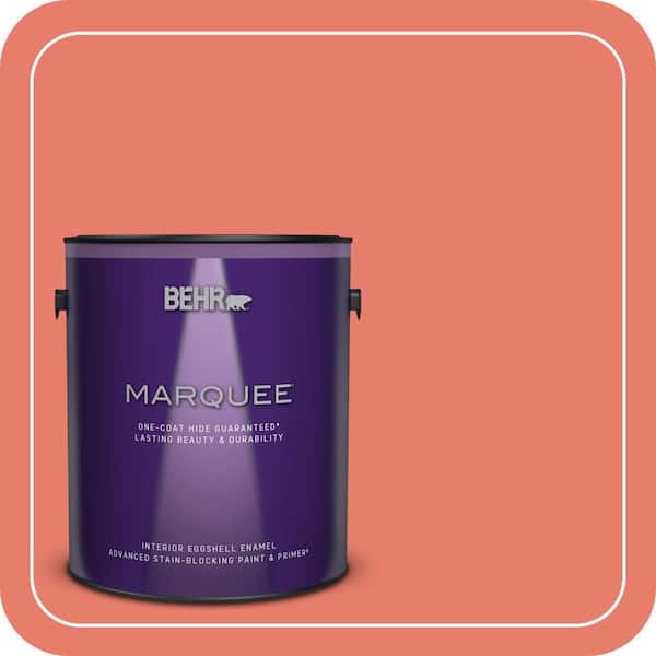 BEHR MARQUEE 1 gal. Home Decorators Collection #HDC-SM14-12 Cosmic Coral Eggshell Enamel Interior Paint & Primer