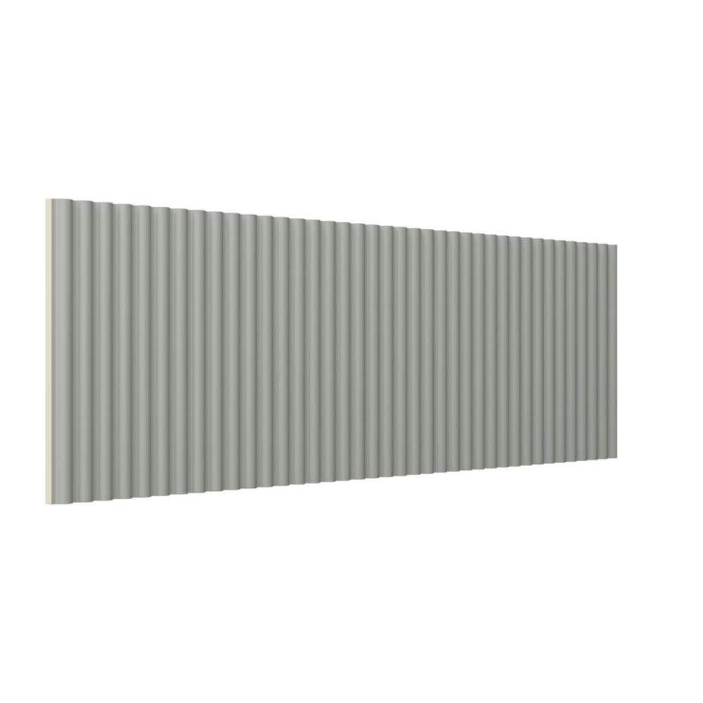 94.5 in Gray Primed Polyurethane Panel Moulding