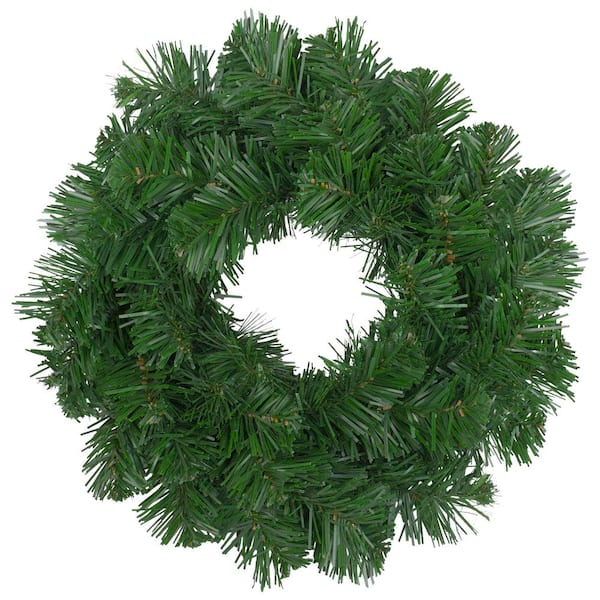 10 in. Deluxe Windsor Pine Artificial Christmas Wreath - Unlit