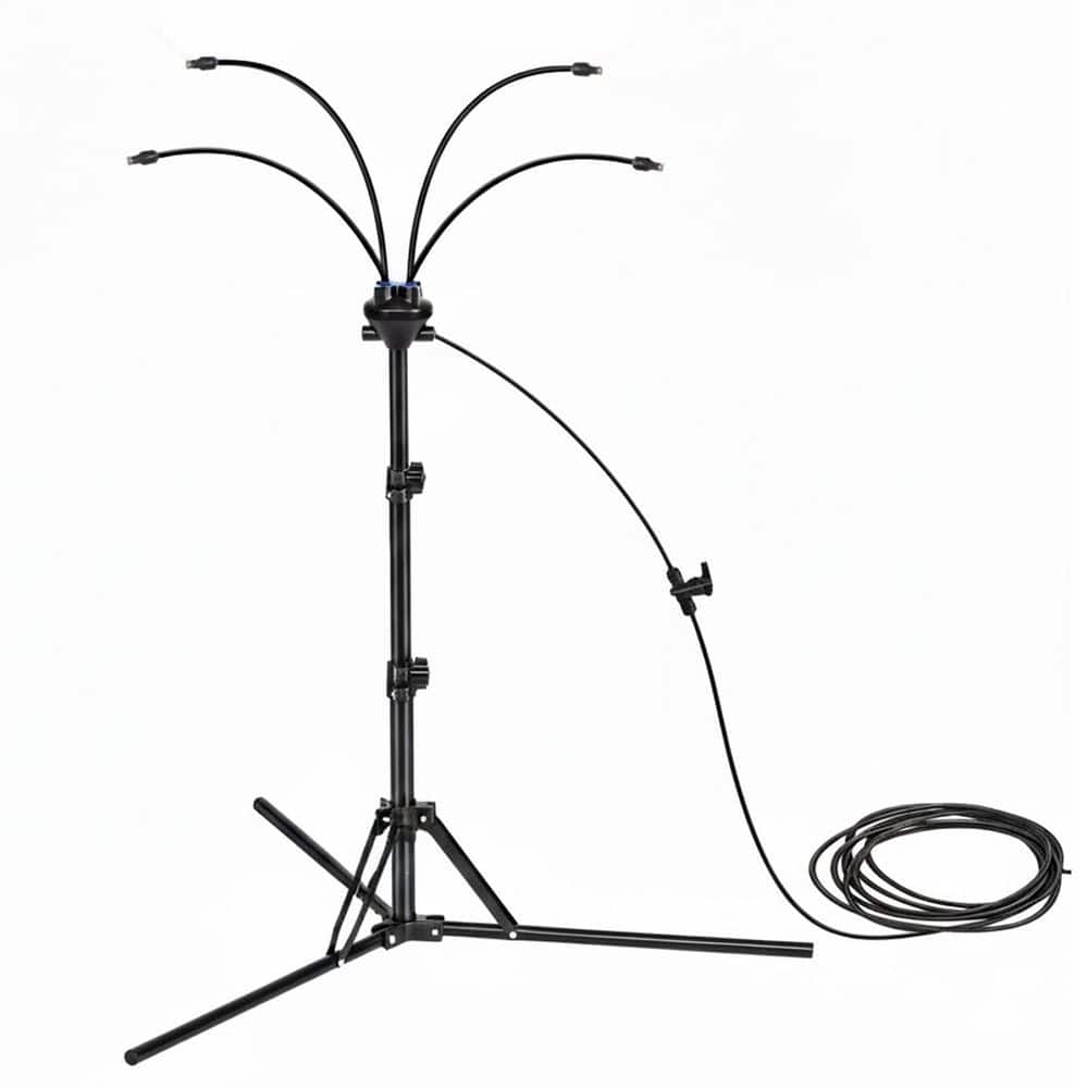 Adjustable Height Standing Patio Misting System with Tripod Base and 26.2FT Water Line for Outdoor Cooling price history on PriceWatchPro