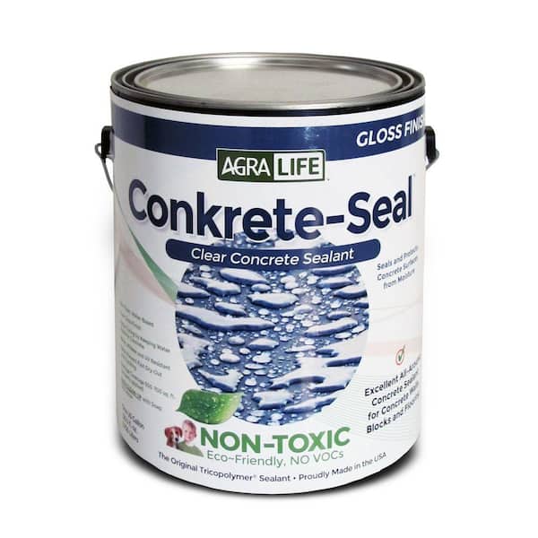 AgraLife 1 gal. VOC Free Non Toxic Clear Satin ConKrete-Seal