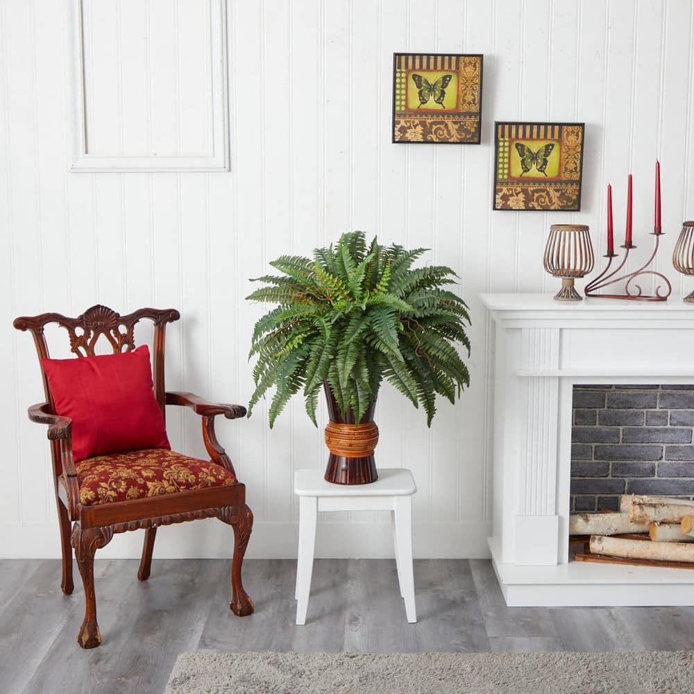 22 in. Artificial Green Indoor/Outdoor Bamboo, Faux Mini Plant, Decorative Accent For Desk Or Shelf Display price history on PriceWatchPro