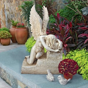 Design Toscano 5 in. H Dog Memorial Angel Pet Statue QL6079 - The Home Depot