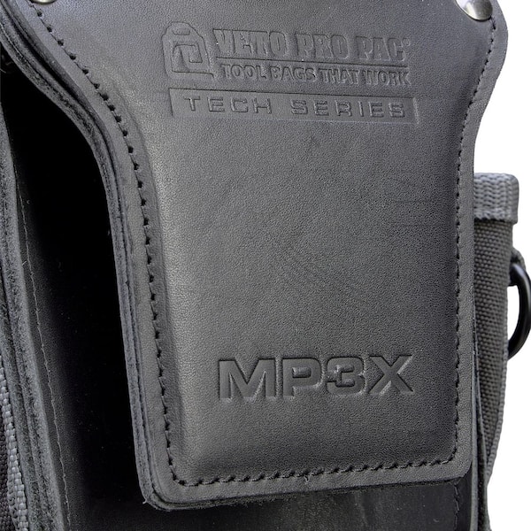 VETO PRO PAC MP3X Large Compact Leather-Backed Tool Pouch VPP10843