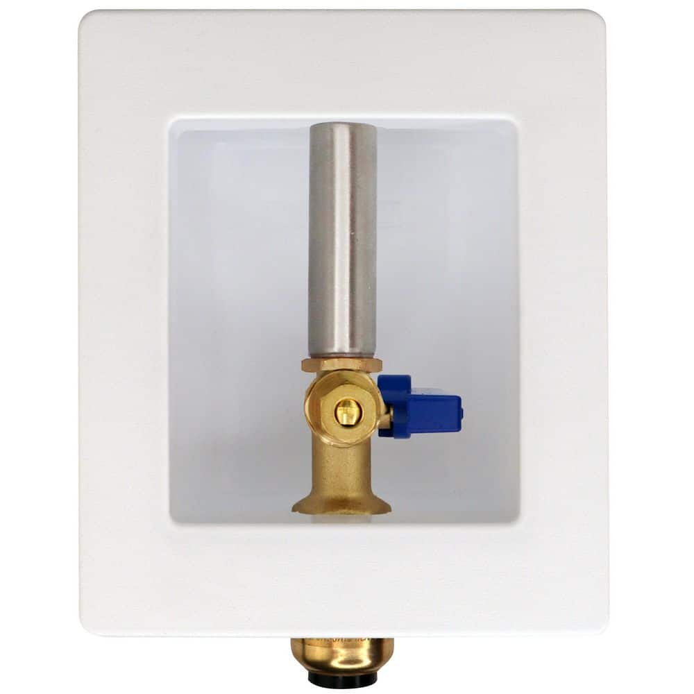 1/2 in. Brass Push-to-Connect Ice Maker Outlet Box with Water Hammer Arrestors price history on PriceWatchPro