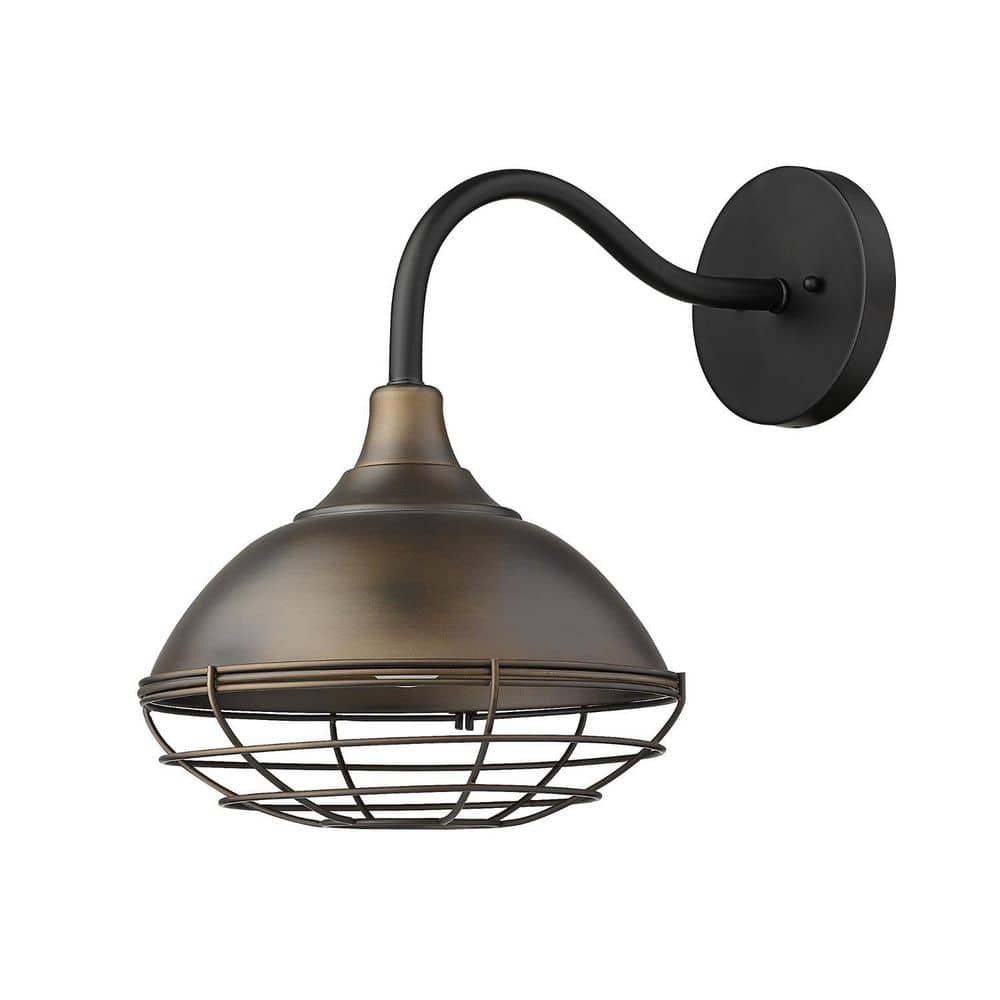 15.75 in. Bronze Outdoor Hardwired Sconce with No Bulbs Included price history on PriceWatchPro