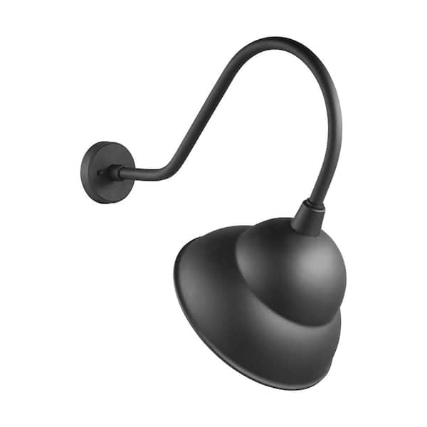 Generation Lighting Barn Light Large 1Light Matte Black Modern