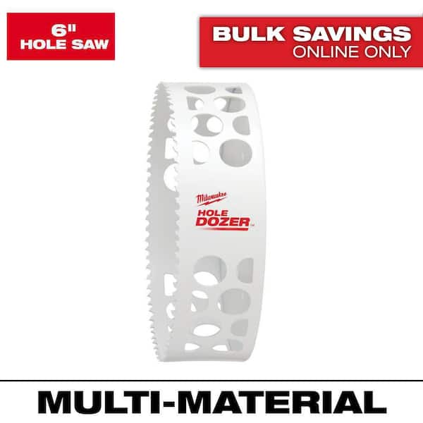 6 in. Hole Dozer Bi-Metal Hole Saw