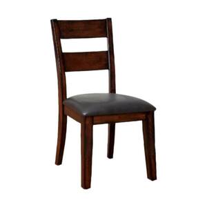 Dickinson I Brown Finish Cottage Side Chair (Set of 2)