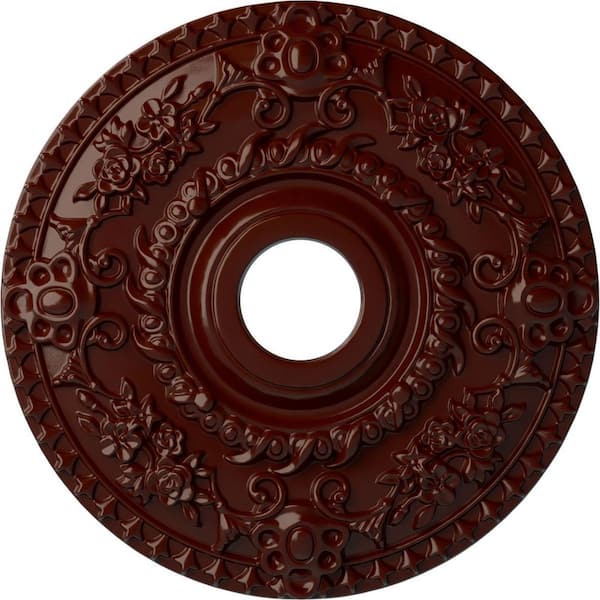Ekena Millwork 1-1/2" x 18" x 18" Polyurethane Rose Ceiling Medallion