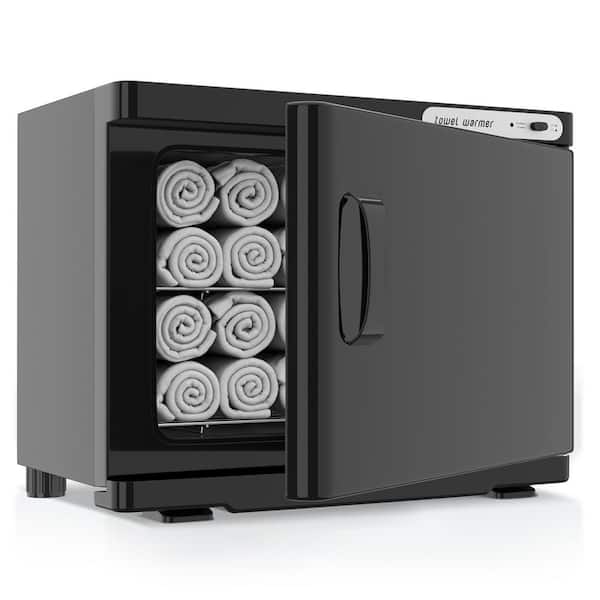Electric Towel Warmer Cabinet Freestanding Towel Heater Black