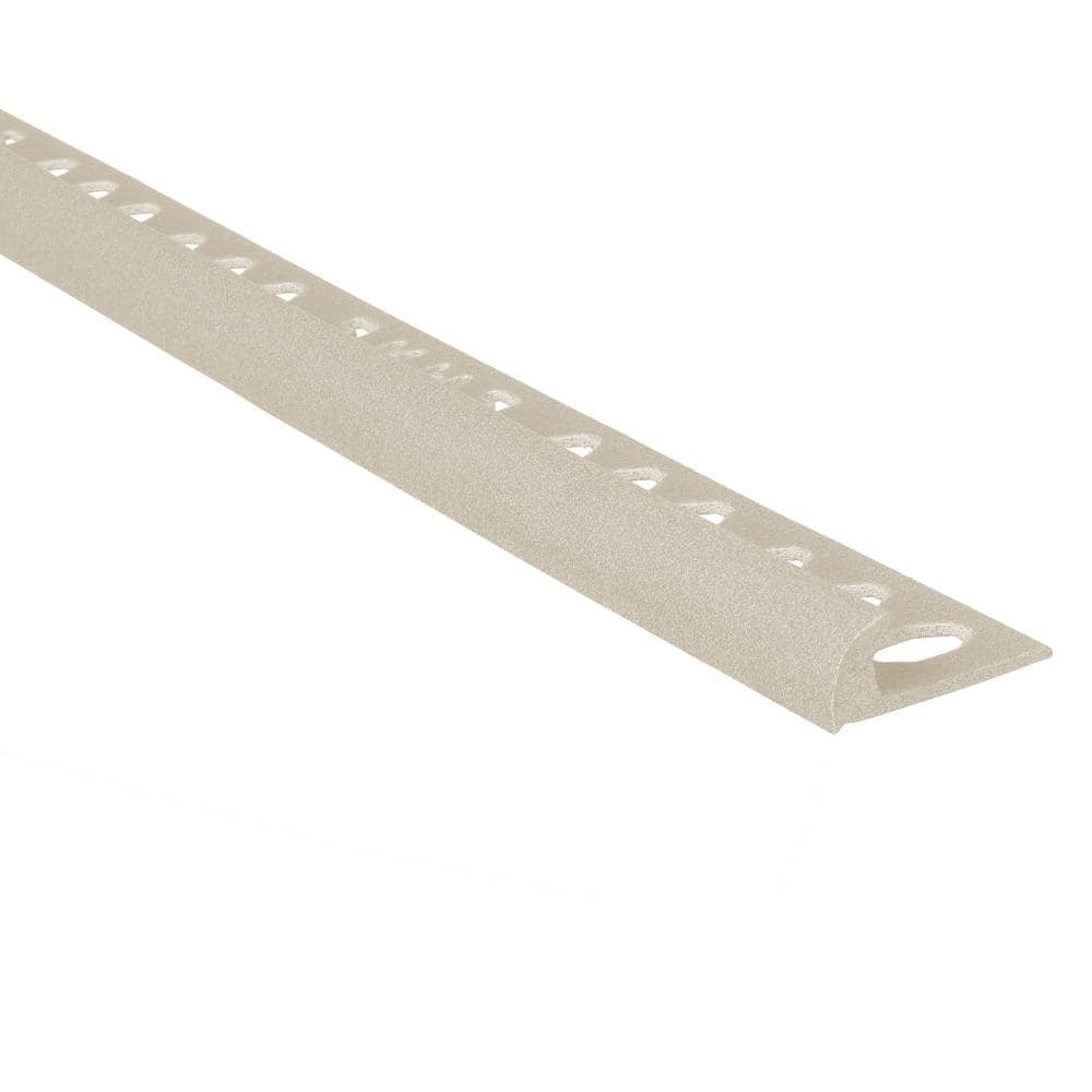 EMAC Novocanto Maxi Grey 1/2 in. x 98-1/2 in. Composite Tile Edging Trim