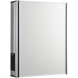20 in. x 26 in. Surface-Mount Medicine Cabinet with Mirrored Door and StereoStik