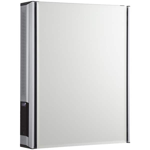 KOHLER 20 in. x 26 in. Surface-Mount Medicine Cabinet with Mirrored Door and StereoStik