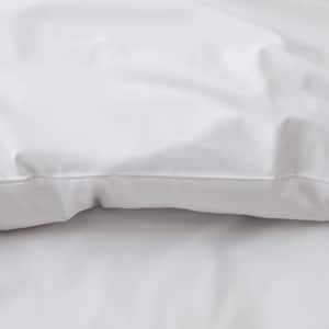 Legends Hotel Embroidered Scallop Geometric Cotton Percale Standard Pillowcase