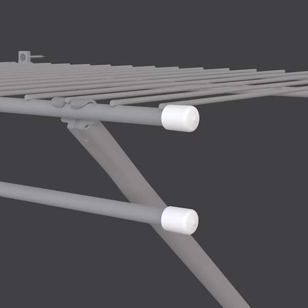 White Plastic Large End Caps (1000-Pack)