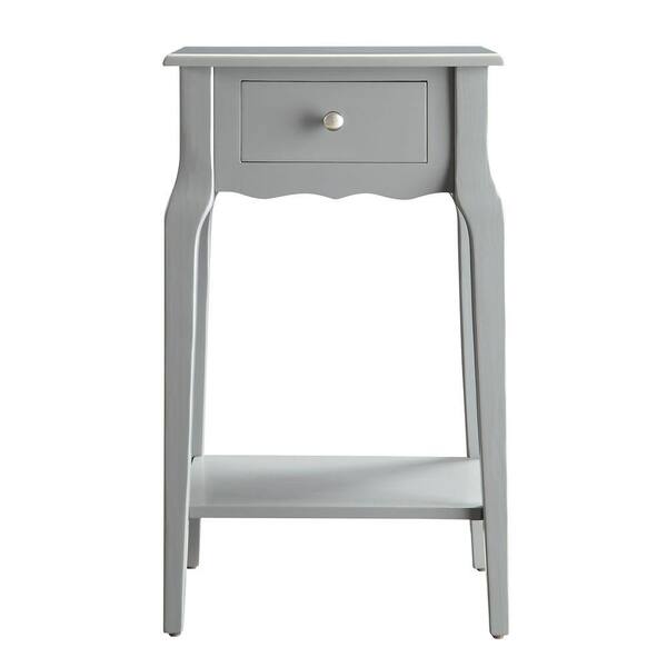 HomeSullivan Lisette Grey End Table