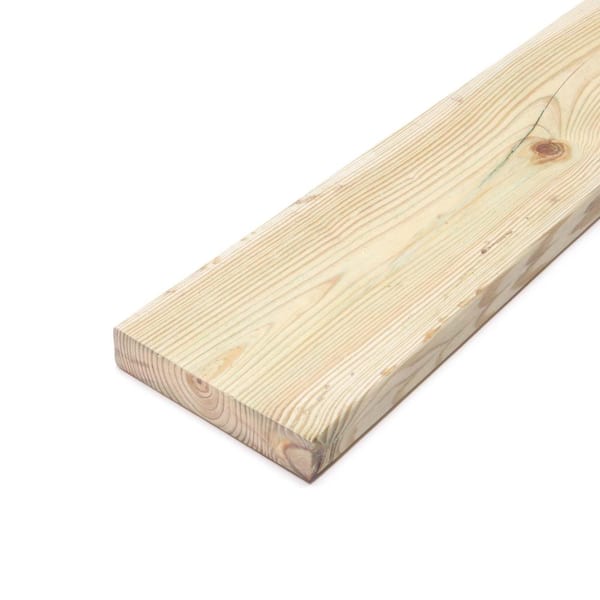 Unbranded 2 in. x 8 in. x 12 ft. #2 Prime Ground Contact Pressure-Treated Lumber