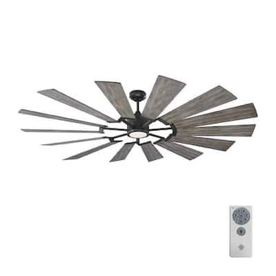 9 Or More Blades Ceiling Fans, Windmill Ceiling Fan Home Depot