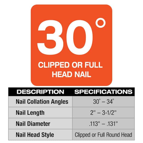 M18 FUEL 3-1/2 in. 18-Volt 30-Degree Brushless Cordless Framing Nailer with Clear Anti Scratch Safety Glasses