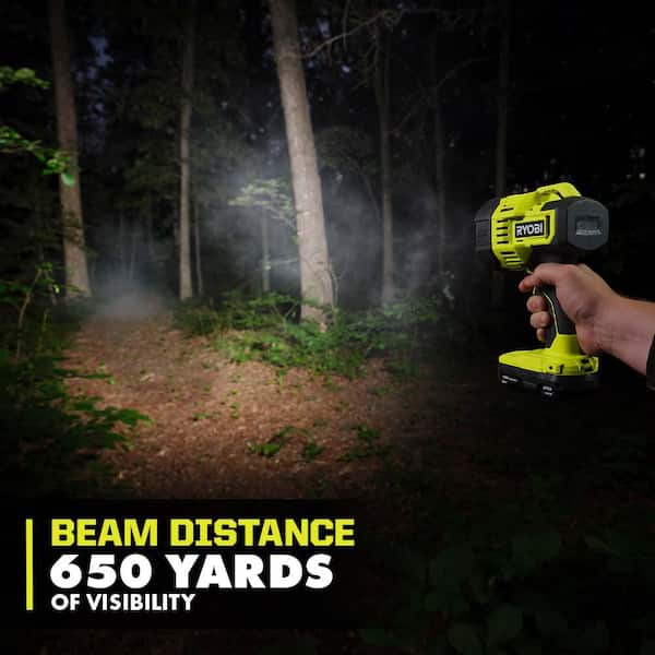 RYOBI ONE+ 18V Lithium-Ion Kit with 2.0 Ah and 4.0 Ah Batteries, Charger, and Free ONE+ 18V Cordless LED Spotlight