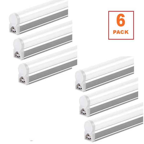 4ft 20-Watt LED T5 Integrated Shop Light, 3000K Warm White