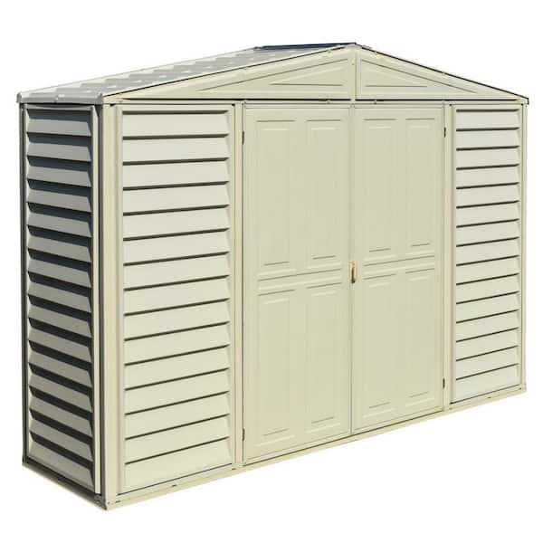 Duramax Building Products SidePro 10.5 ft. x 3 ft. Vinyl Shed