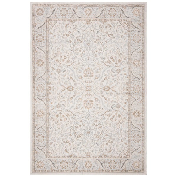 Isabella 6 ft. x 8 ft. Cream/Beige Persian Area Rug
