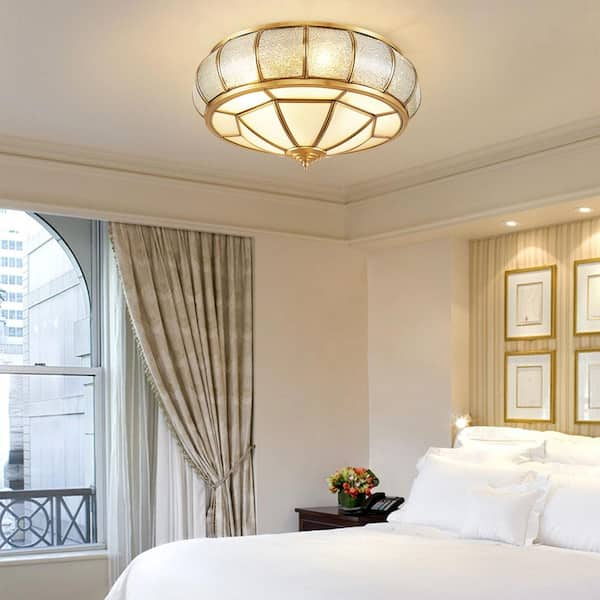 Tiffany style ceiling online light flush mount