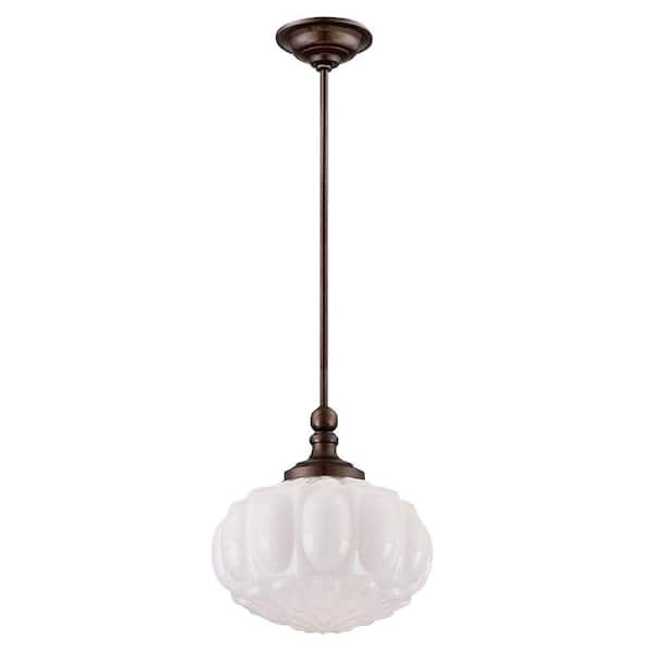 Unbranded Muso Collection 1-Light Oil Rubbed Bronze Pendant