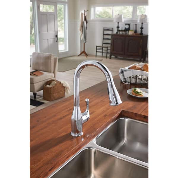 Kaden One-Handle Pulldown Kitchen Faucet – Moen